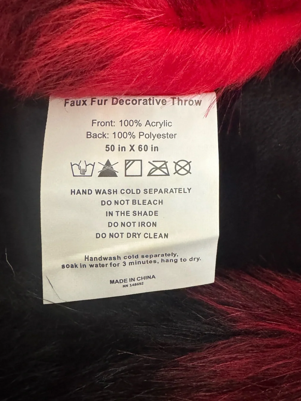 Buffalo plaid throw blanket NWT